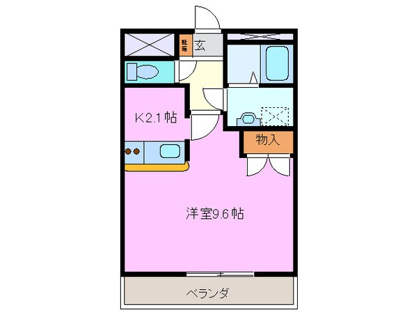 エクセル大安の物件間取画像